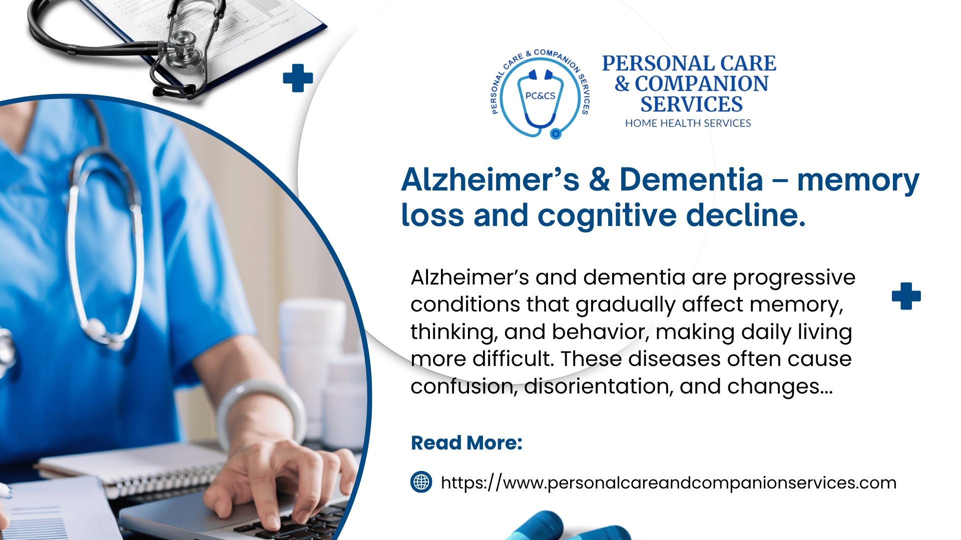 Alzheimer’s & Dementia – memory loss and cognitive decline.